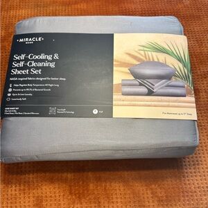 Miracle Self-Cooling Gray Sheet Set